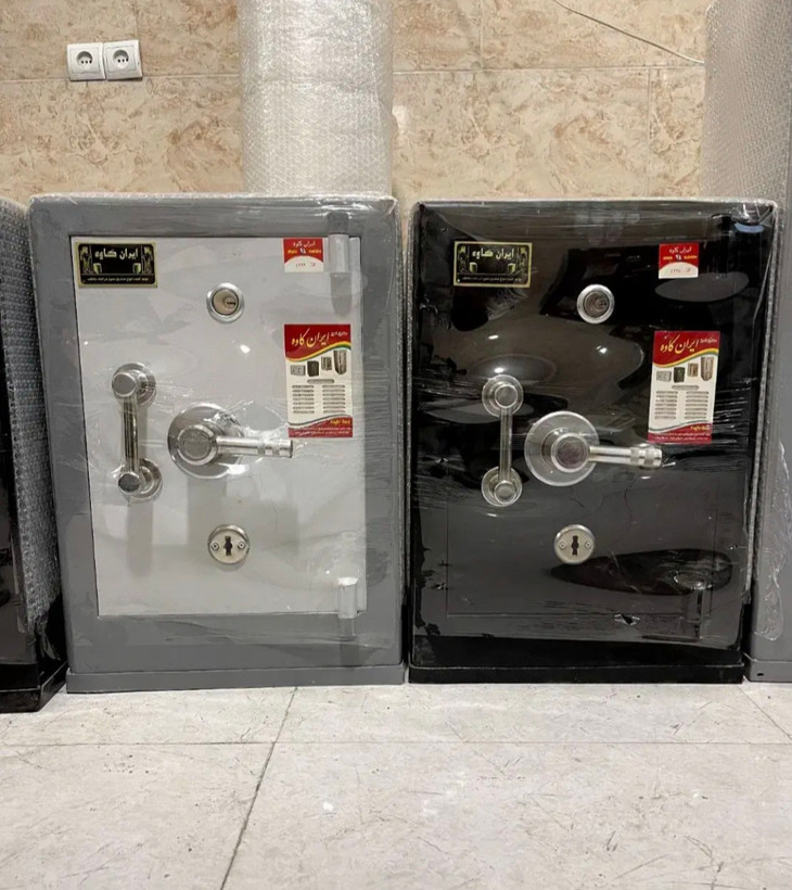 گاوصندوق دیجیتال کلیدی مدل 200 مکانیکی مشکی
