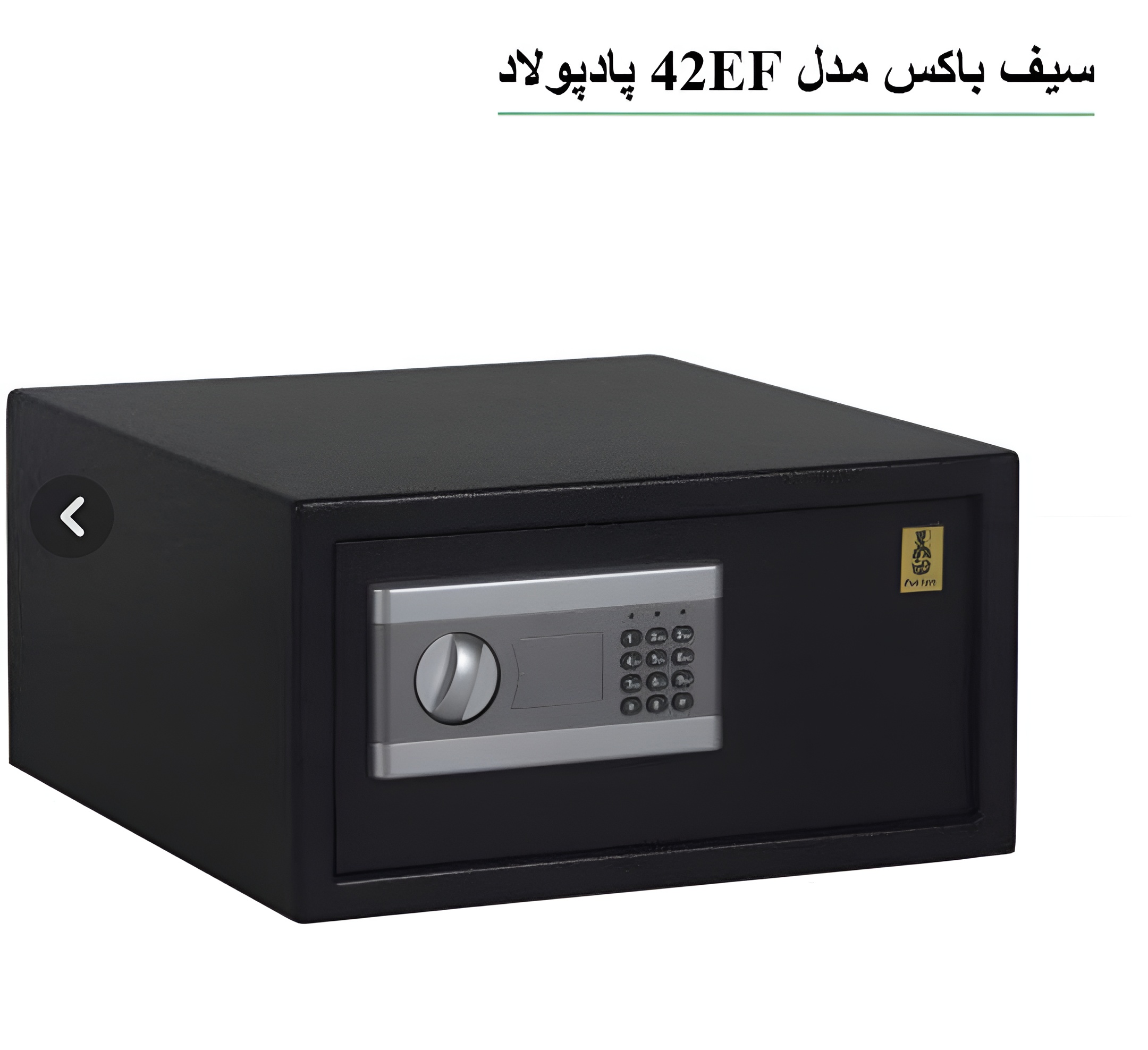 گاوصندوق الکتریکی پادپولاد مدل EF42