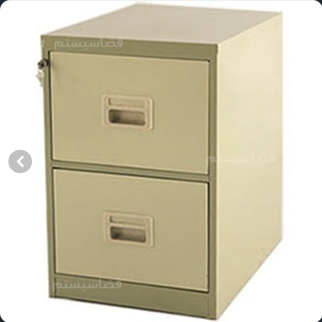 فایل فلزی اداری 2 کشو کد 589