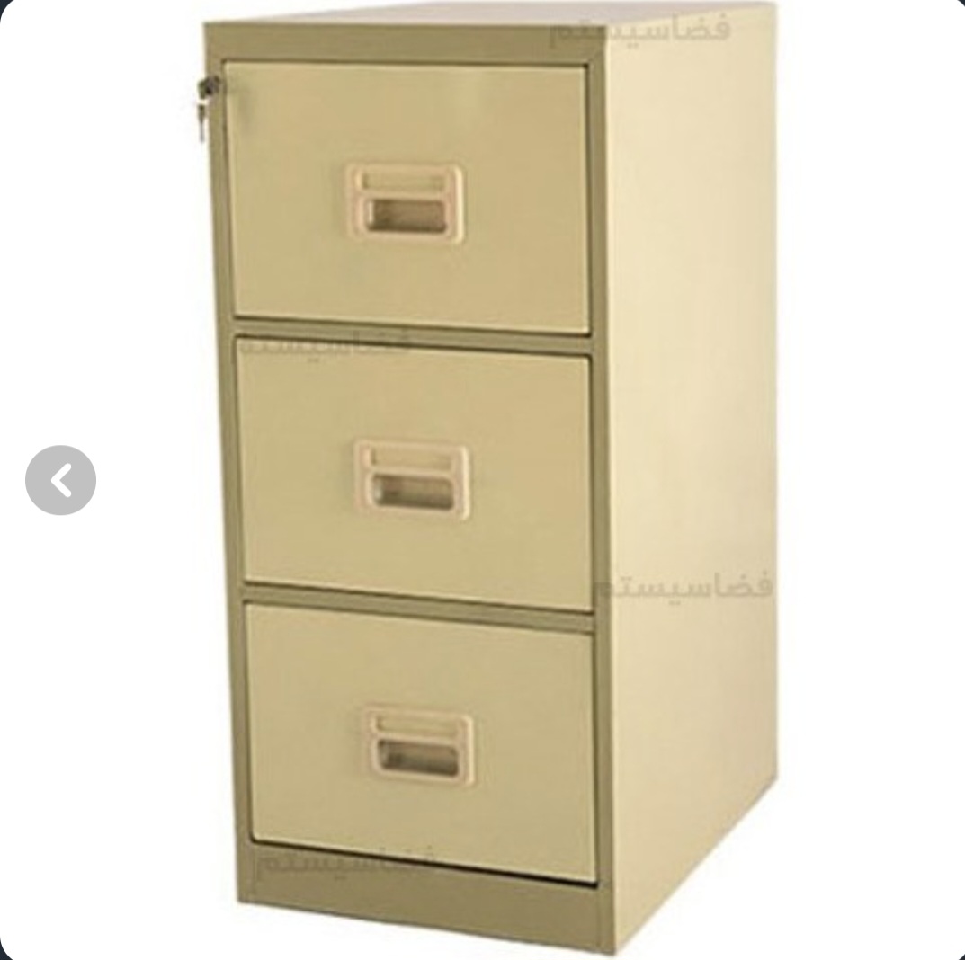 فایل فلزی اداری 3 کشو کد 590