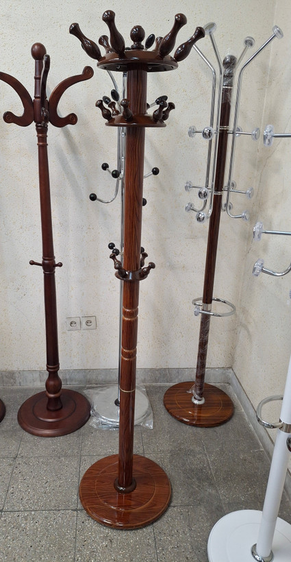 رخت آویز ایستاده طرح چوب مدل Z4